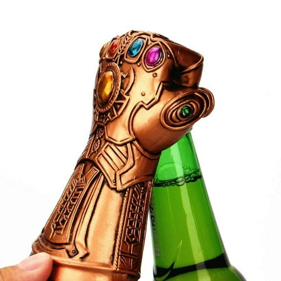 Eddieson Thanos Gauntlet Beer Bottle Opener, Cool Bottle Opener Personalized Desktop Cool Beer Opener for Bar Party Hotel Decoration