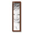 thumbnail image 2 of ArtToFrames 5" x 20" Walnut Picture Frame, 5x20 inch Brown Wood Poster Frame (WOM-4215),  Pack, 2 of 8