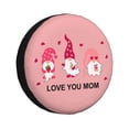 thumbnail image 2 of Balery Love You Mom Tire Covers - Tough Tire Wheel Protector for Truck, SUV, Trailer, Camper, RV -14 inch, 2 of 8