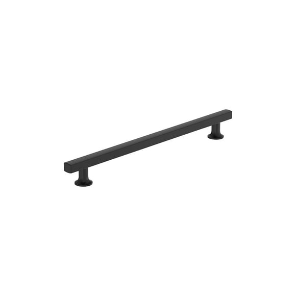 Amerock Corp BP37109MB Everett Pull, 10-1/16 in (256 mm) Center-to-Center, Matte Black