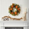 thumbnail image 3 of Nearly Natural Plastic Wreath, 24.00" (Assorted Colors), 3 of 3