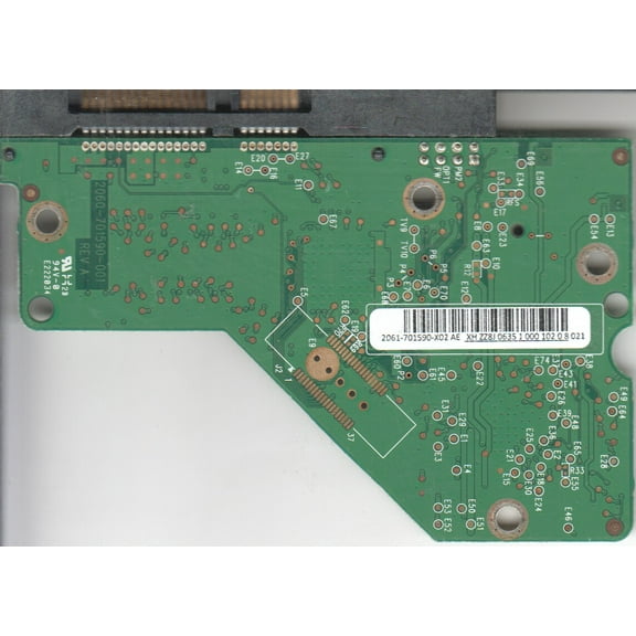 WD1600AVJS-63N9A0, 2061-701590-X02 AE, WD SATA 3.5 PCB