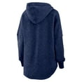 thumbnail image 3 of Women's Fanatics Heather Navy Houston Astros Luxe Pullover Hoodie, 3 of 3