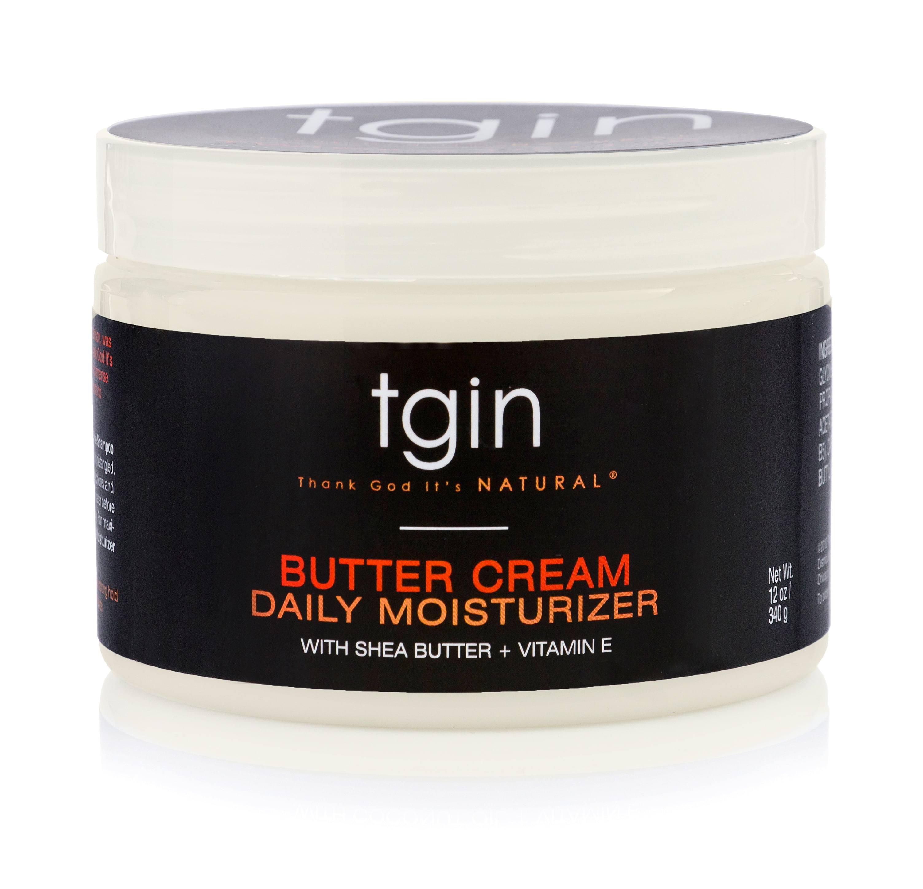 Thank God It's Natural (tgin) Nourishing Moisturizing Hair Styling Cream,  12 oz 