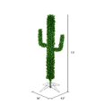thumbnail image 2 of Vickerman A185575 7.5 ft. Unlit Cactus Pine Artificial Christmas Tree with 1200 Tip Count, 2 of 3