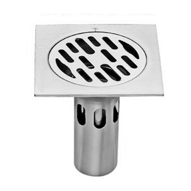Cuadrado De Acero Inoxidable Baño Desagüe De Piso Casa Comercial Sunnimix Desagüe del piso