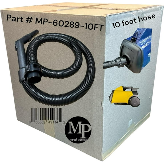 Heavy Duty Commercial Grade Replacement for Eureka Sanitaire Mighty Mite Smart Vac Hose Fits Eureka Sanitaire Vacs Compatible with Part 60289-1 and 60289-7 (10 Foot)