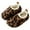 Brown, variant on GBSYEWXS Winter Slippers For Kids Size 3-4 Years Purple Polyester Closed Toe Flatform Leopard Print Fleece Daily Wear Trendy Slipper