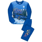 Boy's 2-Piece Firebird Pajama Set