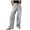 ZA-Light Gray, variant on Women's Pants Low Rise Baggy Jeans Wide Leg Trendy Stretch Long Denim Pants Blue Trousers Pants for Women L