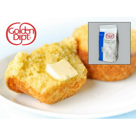 (Price/Case)Golden Dipt D7209.21 Bakery Mix Modern Maid Deluxe Corn Muffin 6-5