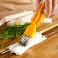 cool kitchen gadgets 2024 fruit snacks for toddlers garden shears Kitchen Scallion Scraping
