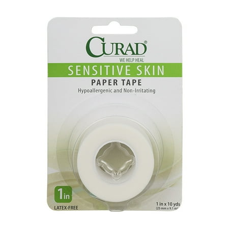 tape sensitive skin curad paper