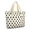 Beige, variant on Large Tote Bag for Women, Polka Dot Shoulder Handbag with Water Resistant Material, Multiple Exterior Pockets and SBS Zipper Closure, Practical Work Bag for Office, Commute, Travel and Everyday Carry