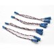 thumbnail image 2 of Y Type Cable Plug For BMW F10 F11 F20 F30 F32 1 3 5 Ser SPEAKER ADAPTER PLUGS CABLE Y Splitter, 2 of 5