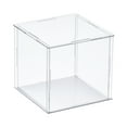 thumbnail image 1 of Estuche de exhibición Uxcell Caja de acrílico Montaje Caja a prueba de polvo Vitrina para coleccionables, manualidades 3.9x3.9x3.9pulgadas, 1 of 6