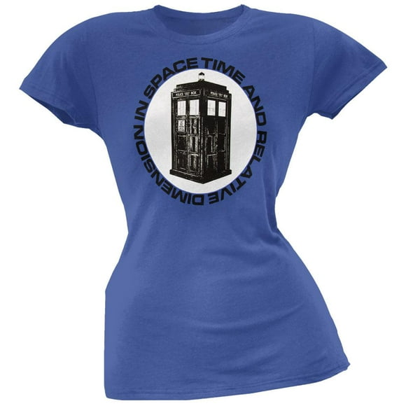 Doctor Who - T-Shirt Juniors de Dimension Temps et Relative