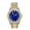 Blue-TT, variant on Mens Silver Big Rocks with Roman Numerals Fully Iced Out Colorful Dial Watch - ST10327 RN