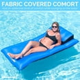 thumbnail image 1 of Swimline Ultimate Colchón Flotante de Gran Tamaño, Azul/Negro Swimline Swimline, 1 of 2