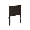 thumbnail image 2 of AFI NoHo Modern Panel Wood Headboard, Twin, Espresso, 2 of 6