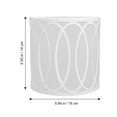thumbnail image 4 of OULII Table Light Cover Iron White Decorative 1Set for Other Rooms Lighting, 4 of 6