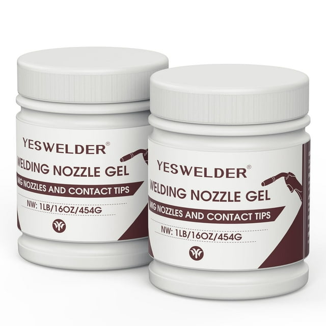 Boquilla de soldadura Gel YESWELDER para soldadura MIG 454 g (2 latas)