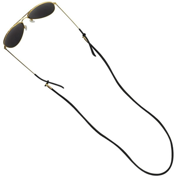 Moda Elegante Cadena De Anteojos Gafas Cordón Collar Para Hombres Mujeres Niñas Estudiante Trabajador De Oficina Libros De Lectura NegroA Yinane Retenedor de cadena de anteojos