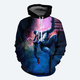 thumbnail image 3 of Sudadera con capucha para hombre con estampado 3D de la nueva película Marvel de otoño e invierno, sudadera con estampado de Venom, sudadera de moda urbana de hip-hop, sudadera informal para hombre, 3 of 5