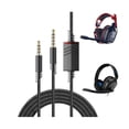 thumbnail image 1 of Cable de repuesto para auriculares Astro A40 con botón de silencio integrado. Cable de audio para auriculares de juegos Astro A10/A40/A40TR, compatible con mando de PS5/PS4. Trenzado en, 1 of 7