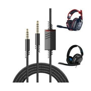Replacement Cord Cable for Astro A40 Headset with Inline Mute Button Audio Cable for Astro A10/A40/A40TR Gaming Headset,Compatible with PS5/PS4 Controller -Black Braided