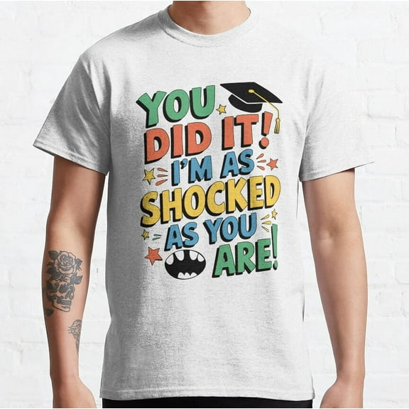 Hot Trending Funny Congratulations For Graduates 2025 Classic T-Shirt Vintage Birthday Gifts