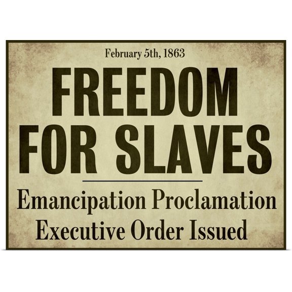 Great BIG Canvas | Rolled Color Bakery Poster Print entitled Emancipation