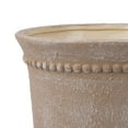 thumbnail image 5 of My Texas House Brown Ceramic Urn Planter Pot with Elegant Dot Pattern, 8 inch, 5 of 8