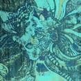thumbnail image 1 of Ahgly Company Indoor Square Oriental Turquoise Blue Industrial Area Rugs, 3' Square, 1 of 4