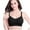 Black, variant on Wirefree Bras for Women Cotton New Soft Nursing Maternity Bra for Pregnancy Women Postpartum Breastfeeding Bra Wireless Everyday Bra Style B-6 Black