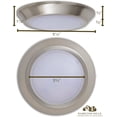 thumbnail image 4 of Hamilton Hills New Round Flush Mount Thin Ceiling Light Led Disc Shaped, 4 of 6