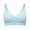 Blue, variant on Womens Bra,Summer Plus Size Bra,Fashion Womens Pattern Illustration No Rims Fixed Cup Gathering Front Opening Buckle Daily Bra,Blue,XXL