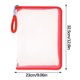 thumbnail image 2 of Bolsa de plástico transparente A4 para guardar documentos con asa reforzada para organizar tareas escolares y transportar archivos de forma segura para estudiantes y profesores. Aestivo |, 2 of 7