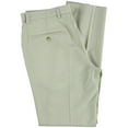 thumbnail image 3 of Perry Ellis Mens Slim Fit Essentials Casual Trouser Pants, Beige, 32W x 32L, 3 of 3