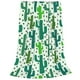 thumbnail image 2 of Fotbe Cactus 1 Manta de Franela Acolchonada con Estampado, Súper Suave y Esponjosa, Extra Grande para Sofá, Cama, Uso Todo el Año-40"x30", 2 of 7