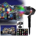 thumbnail image 5 of 12 Pattern Slides Dazzling Laser Light Show Outdoor Lights Projector Light for Holiday Party, 5 of 5