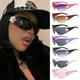 thumbnail image 3 of Gafas de sol Punk Y2K para hombre y mujer, lentes de sol envolventes a la moda, decoración de estrellas, UV400, 2024, 3 of 4