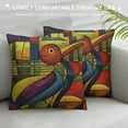 thumbnail image 3 of Nawypu  Abstract Musical Instrument Throw Pillow Case Jazz Art, Piano, Suona Pillow Cushion Covers Home Sofa Decorative, 3 of 5