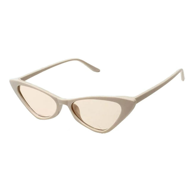 Gafas de sol para mujer, gafas de sol tipo para playa, senderismo al aire libre, recuerdo de fiesta Beige