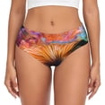 thumbnail image 1 of Fotbe Bioluminescent Underwater Flower Calzones Estampados para Mujer – Ropa Interior de Algodón, Cómoda, Suave y Elástica-3X-Large, 1 of 6
