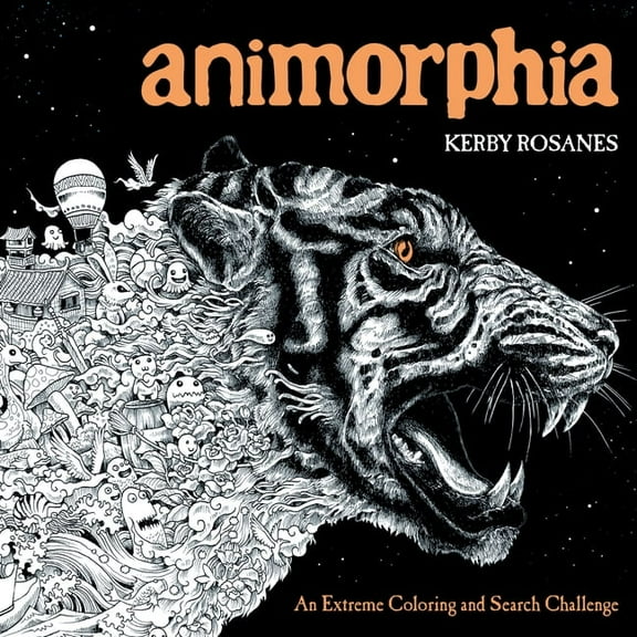 Animorphia: An Extreme Coloring and Search Challenge, (Paperback)