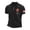 Black, variant on Gyexs Canada Shirt Men Canadian Patriotic Novelty Short Sleeve Tee Top Short Sleeve Casual Collared Slim Fit Tee Grey, Size XXL