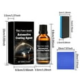 thumbnail image 2 of High Gloss Car Coating Agent, Super Glass Protection for Car Paint, Scratch Resistance, and Weather Shield, 30ml Polysiloxane Formula for Automotive Shine, 2 of 9