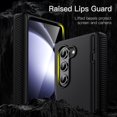 thumbnail image 5 of JETech Case for Samsung Galaxy Z Fold 5 2023 with Hinge Protection, Heavy Duty Rugged Protective Hard PC Phone Cover, Anti-Fingerprint Matte Finish (Black), 5 of 6