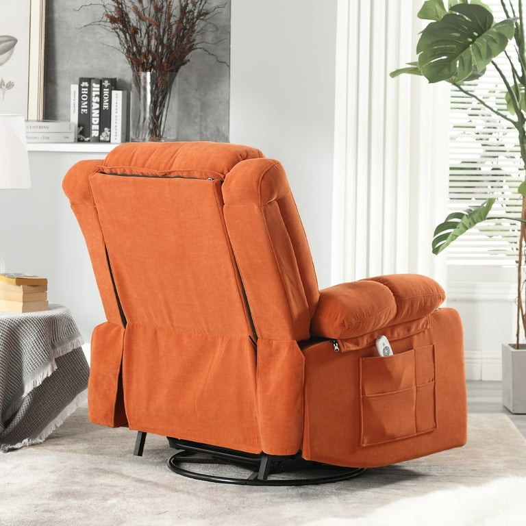 Orange outlet massage chair